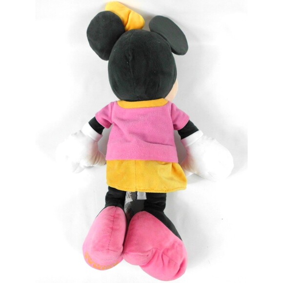 Disney Parks Dinoland USA Plush Minnie Mouse Dino Institute Animal Kingdom 16 In - Picture 2 of 5